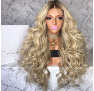 Peruca din Par Natural Long Light Blonde Peruca din Par Natural Long Light Blonde