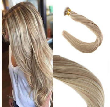 Extensii Nanoring DeLuxe Balayage #7 #24 Extensii Nanoring DeLuxe Balayage #7 #24