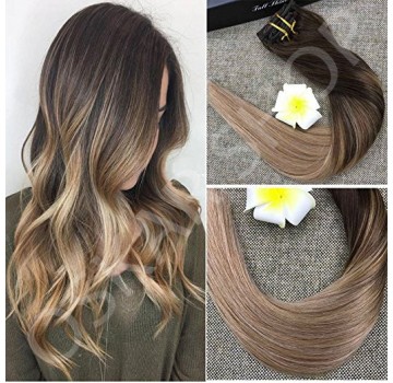 Clip On Premium Ondulat Black Collection Ombre #3 #27