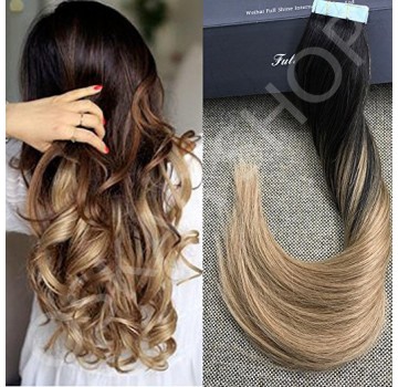 Tape In Black Collection Ombre #2 #8n