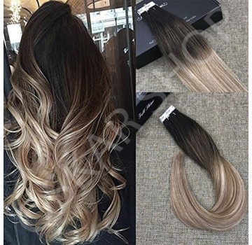 Tape In Black Collection Ombre #3 #18