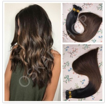 Extensii cheratina Diamond Ombre #1b #7