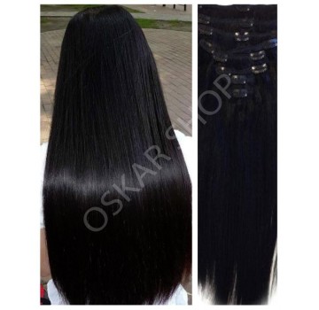 Extensii Clip-On Diamond Negru Albastrui