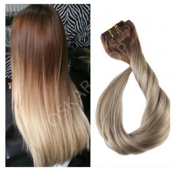 Extensii Clip-On Deluxe Ombre #6 #18