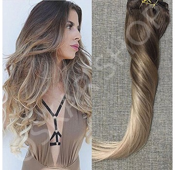 Extensii Clip-On Deluxe Ombre #7 #22
