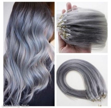 Extensii Microring Deluxe Grey