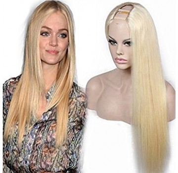 Semiperuca Par Natural U Part Blond Deschis Drept Semiperuca Par Natural U Part Blond Deschis Drept